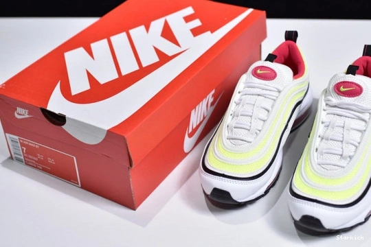 PINK VOLT AMAX AIR BLACK Kie NIKE GS Ney MAX GS 97 RUSH 97 CJ9978-100 WHITE 0725